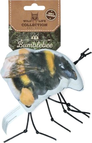 Holland Animal Care Wild Life Cat Bumblebee Toy für Katzen - Katzenspielzeug - Katzenspielzeug Holland Animal Care Wild Life Cat Bumblebee Toy für Katzen - Katzenspielzeug - Katzenspielzeug von Holland Animal Care