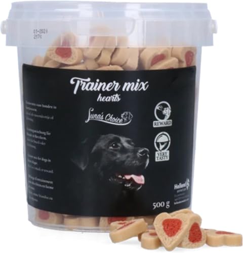 Luna's Choice Trainer Mix mit Lachs - Hundesnacks für das Training - Weiche Hundeleckerlis - Ohne Zuckerzusatz - 500 Gramm von Holland Animal Care