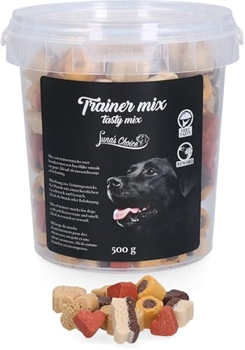 Luna's Choice Trainermix Tasty Mix - Hundesnack - Hundesnacks für das Training - Halbfeucht - Gemischt - 500 Gramm von Holland Animal Care