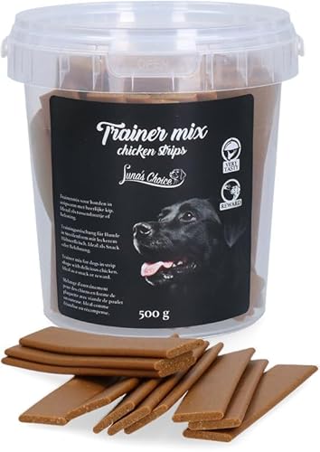 Luna's Choice Trainermix Hühnerstreifen - Hundesnack - Hundeleckerlis für das Training - Halbfeucht - Huhn - 500 Gramm von Holland animal care