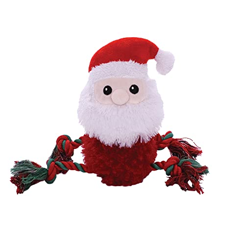 Happy pet fluffy ropee kerstman (28X14X6,5 CM) von Holly & Robin