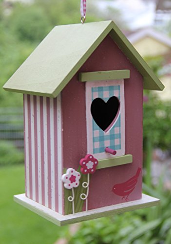 Nistkasten-Vogelhaus-Vogelhäuschen Vogelhaus Vogelhäuser Vogelhäuschen-aus Holz Nistkästen, Vogelvilla, Futterhaus sauberste Verarbeitung-Vogelhaus Garten Deko (N14) von Holz und Gartentrends