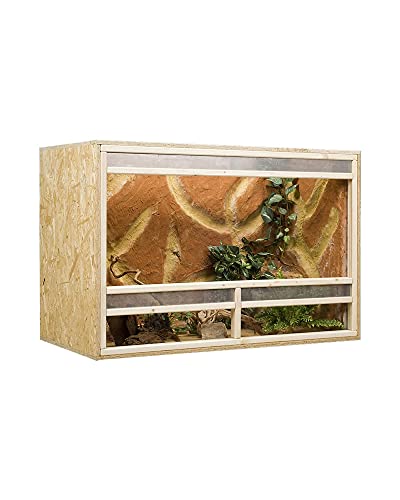 OSB Terrarium, Holzterrarium 150 x 60 x 80 cm mit Frontbelüftung von Holzkonzept