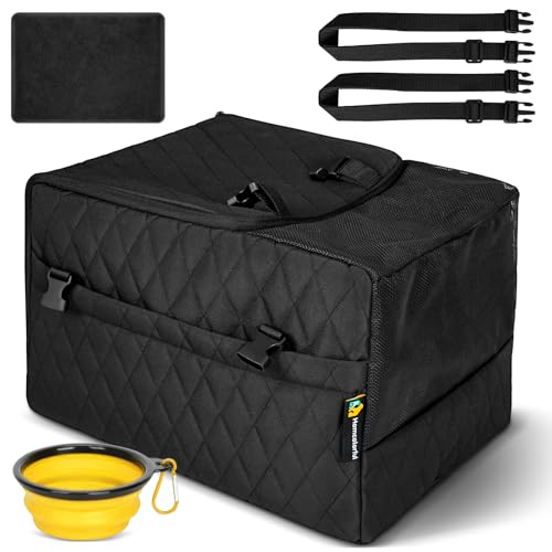 Homcolorful Tragetasche für Katzen und Hunde für kleine und mittelgroße Haustiere bis zu 6,8 kg, weiche Katzentragetasche mit Sicherheitsreißverschlüssen und faltbarem Napf, tragbar, zusammenklappbar Homcolorful Tragetasche für Katzen und Hunde für kleine und mittelgroße Haustiere bis zu 6,8 kg, weiche Katzentragetasche mit Sicherheitsreißverschlüssen und faltbarem Napf, tragbar, zusammenklappbar von Homcolorful
