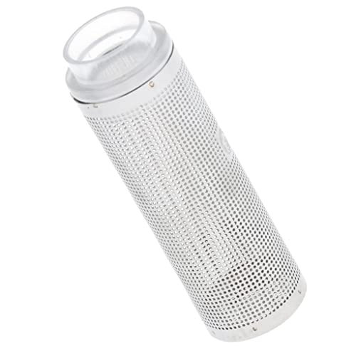 HomeDecTime Nützliche Praktische Edelstahlgewebe Fisch Garnelen Aquarium Filter Guard 12 / 16mm - 16mm von HomeDecTime