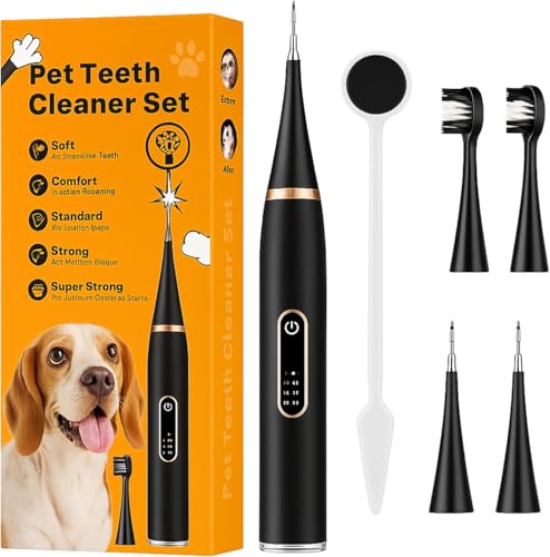 HomeFunk Hund Plaque Entferner Plaque Entferner Hund Zähne Reinigungsprodukte Für Hunde Hund Zahnsteinentferner Dental Scaler Haustiere Hund Zahnreinigung Hundezahnbürste für Zahnpflege (Schwarz HomeFunk Hund Plaque Entferner Plaque Entferner Hund Zähne Reinigungsprodukte Für Hunde Hund Zahnsteinentferner Dental Scaler Haustiere Hund Zahnreinigung Hundezahnbürste für Zahnpflege (Schwarz von HomeFunk