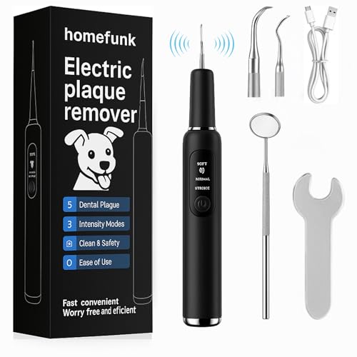 HomeFunk Hund Plaque Remover Plaque Remover Hund Zähne Reinigungsprodukte Für Hunde Hund Zahnsteinentferner Zahnentschupper Haustiere Hund Zahnreinigung Hundezahnbürste für Zahnpflege von HomeFunk