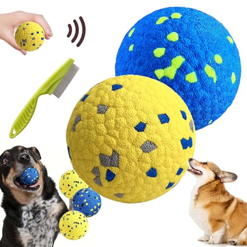 HomeJoySet 2er-Pack Kleine, Unzerstörbare Beruhigungsbälle for Hunde – Langlebiges, Federndes Kauspielzeug for Zahnen Und Apportieren HomeJoySet 2er-Pack Kleine, Unzerstörbare Beruhigungsbälle for Hunde – Langlebiges, Federndes Kauspielzeug for Zahnen Und Apportieren von HomeJoySet