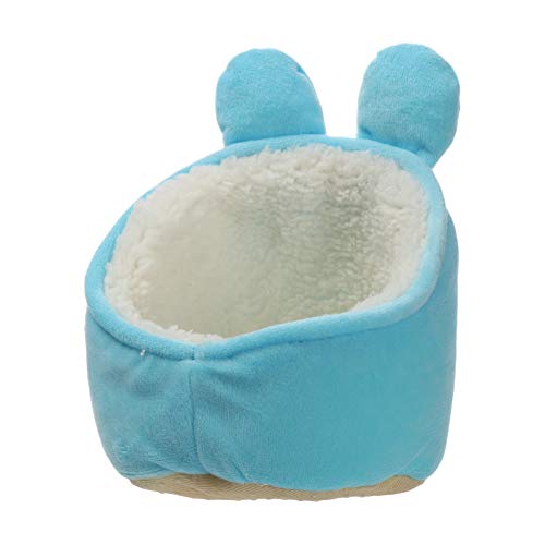 HomeSoGood Hamster-Mini-Bett für kleine Haustiere, warm, für Zwerghamster, zum Schlafen und Verstecken, weiches Nestkäfig-Zubehör, leichtes Baumwollsofa für kleine Tiere von HomeSoGood