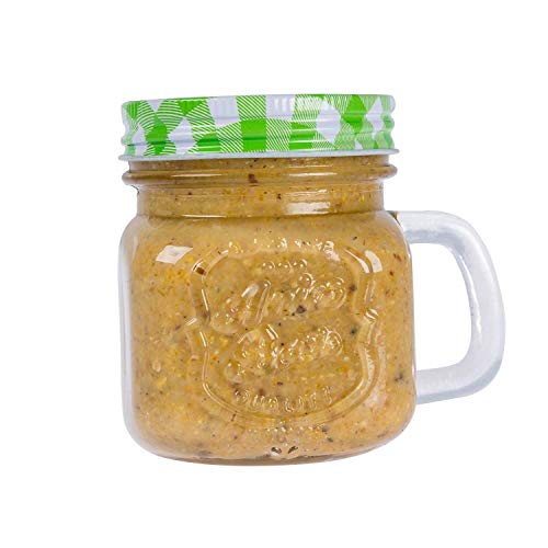 HOMESCAPES Vogelfutter im Glas, Erdnussbutter, grün HOMESCAPES Vogelfutter im Glas, Erdnussbutter, grün von Homescapes