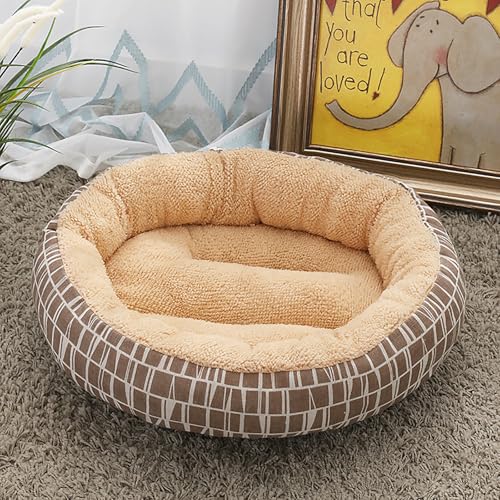 Katzenbetten für Hauskatzen,warm, für Winterkatzen, dick und kuschelig, für kleine Tiere, Kätzchen oder Welpen, ideal für Ruhe, Spiel, Reisen und drinnen und draußen Katzenbetten für Hauskatzen,warm, für Winterkatzen, dick und kuschelig, für kleine Tiere, Kätzchen oder Welpen, ideal für Ruhe, Spiel, Reisen und drinnen und draußen von Homg