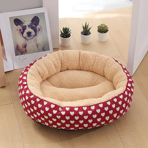 Katzenbetten für Hauskatzen,warm, für Winterkatzen, dick und kuschelig, für kleine Tiere, Kätzchen oder Welpen, ideal für Ruhe, Spiel, Reisen und drinnen und draußen von Homg