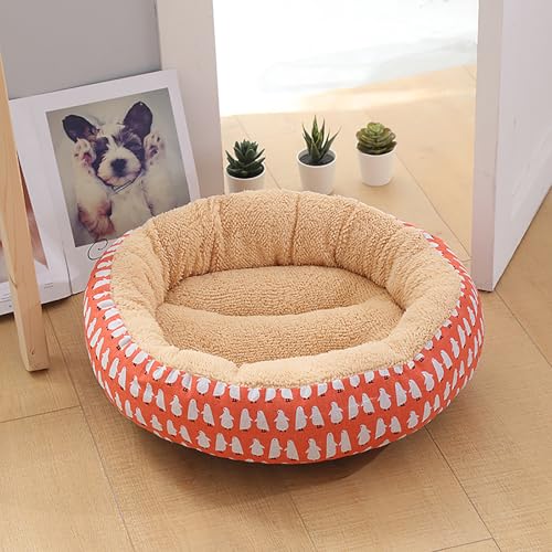 Katzenhaus Indoor, Katzenbett, Waschbares hundebett, Katzenhaus Indoor Mit Abnehmbarem Plüsch Kissenkissen, Verbessert Den Schlaf, Katzenhaus Für Draußen, für Welpe von Homg