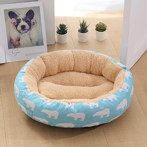 Katzenhaus Indoor, Katzenbett, Waschbares hundebett, Katzenhaus Indoor Mit Abnehmbarem Plüsch Kissenkissen, Verbessert Den Schlaf, Katzenhaus Für Draußen, für Welpe Katzenhaus Indoor, Katzenbett, Waschbares hundebett, Katzenhaus Indoor Mit Abnehmbarem Plüsch Kissenkissen, Verbessert Den Schlaf, Katzenhaus Für Draußen, für Welpe von Homg