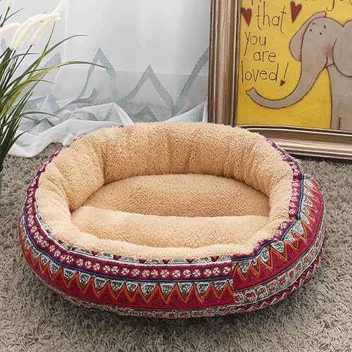 Katzenhaus Indoor, Katzenbett, Waschbares hundebett, Katzenhaus Indoor Mit Abnehmbarem Plüsch Kissenkissen, Verbessert Den Schlaf, Katzenhaus Für Draußen, für Welpe Katzenhaus Indoor, Katzenbett, Waschbares hundebett, Katzenhaus Indoor Mit Abnehmbarem Plüsch Kissenkissen, Verbessert Den Schlaf, Katzenhaus Für Draußen, für Welpe von Homg