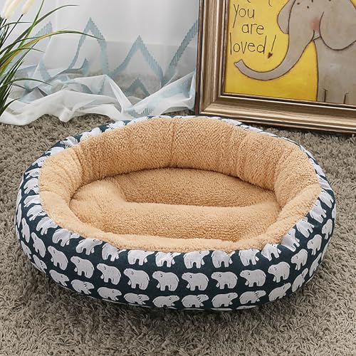 Katzenhaus Indoor, Katzenbett, Waschbares hundebett, Katzenhaus Indoor Mit Abnehmbarem Plüsch Kissenkissen, Verbessert Den Schlaf, Katzenhaus Für Draußen, für Welpe Katzenhaus Indoor, Katzenbett, Waschbares hundebett, Katzenhaus Indoor Mit Abnehmbarem Plüsch Kissenkissen, Verbessert Den Schlaf, Katzenhaus Für Draußen, für Welpe von Homg