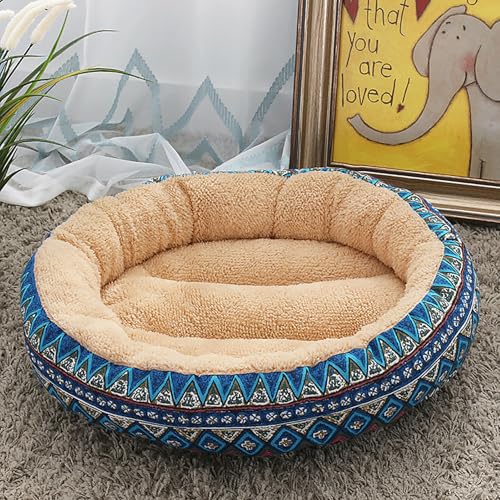 Katzenhaus Indoor, Katzenbett, Waschbares hundebett, Katzenhaus Indoor Mit Abnehmbarem Plüsch Kissenkissen, Verbessert Den Schlaf, Katzenhaus Für Draußen, für Welpe Katzenhaus Indoor, Katzenbett, Waschbares hundebett, Katzenhaus Indoor Mit Abnehmbarem Plüsch Kissenkissen, Verbessert Den Schlaf, Katzenhaus Für Draußen, für Welpe von Homg