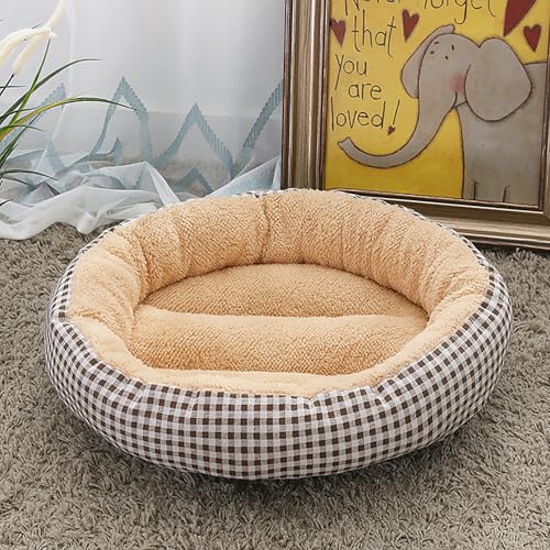 Katzenhaus Indoor, Katzenbett, Waschbares hundebett, Katzenhaus Indoor Mit Abnehmbarem Plüsch Kissenkissen, Verbessert Den Schlaf, Katzenhaus Für Draußen, für Welpe Katzenhaus Indoor, Katzenbett, Waschbares hundebett, Katzenhaus Indoor Mit Abnehmbarem Plüsch Kissenkissen, Verbessert Den Schlaf, Katzenhaus Für Draußen, für Welpe von Homg