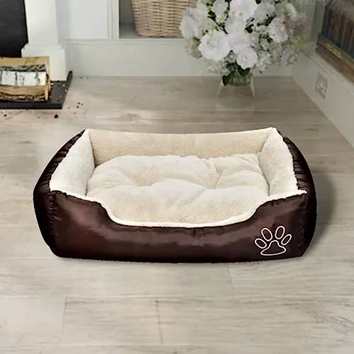 Homgoday Bett Bettrahmen, Bettrahmen, Rahmen für Wohnzimmer Schlafzimmer, Warmes Hundebett mit gepolstertem Kissen XL Model170206 Homgoday Bett Bettrahmen, Bettrahmen, Rahmen für Wohnzimmer Schlafzimmer, Warmes Hundebett mit gepolstertem Kissen XL Model170206 von Homgoday