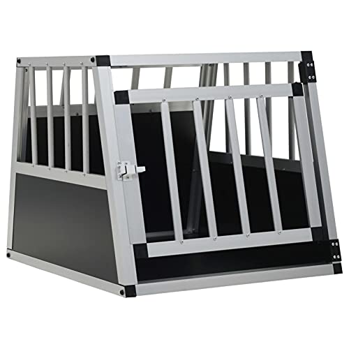 Homgoday Einrichtungsgegenstand für Hunde mit einer Tür 54 x 69 x 50 cm, Hundekäfig für den Innenbereich, Kennel für Hunde, Käfige für Hunde, Laufstall für Hunde im Freien Homgoday Einrichtungsgegenstand für Hunde mit einer Tür 54 x 69 x 50 cm, Hundekäfig für den Innenbereich, Kennel für Hunde, Käfige für Hunde, Laufstall für Hunde im Freien von Homgoday