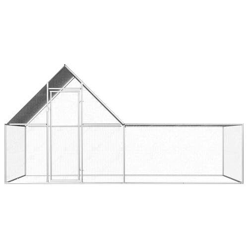 Homgoday Hühnerstall 4x2x2 m Verzinkter Stahl Hühnerstall Model144556 Homgoday Hühnerstall 4x2x2 m Verzinkter Stahl Hühnerstall Model144556 von Homgoday