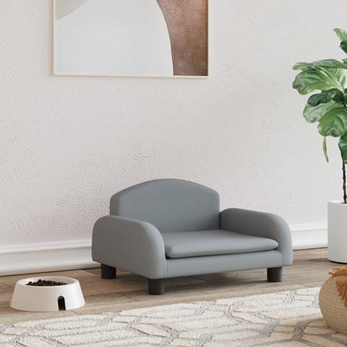 Homgoday Hundebett Hellgrau 50 x 40 x 30 cm aus Stoff, Hundebett für Hunde, Hundehütte, Hundehütte, weiches Hundebett für Hunde, Hundehütte für drinnen Homgoday Hundebett Hellgrau 50 x 40 x 30 cm aus Stoff, Hundebett für Hunde, Hundehütte, Hundehütte, weiches Hundebett für Hunde, Hundehütte für drinnen von Homgoday