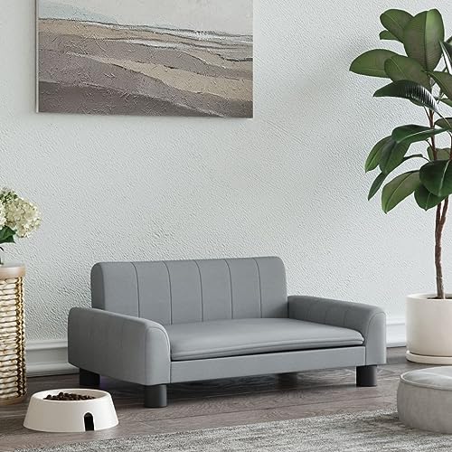 Homgoday Hundebett Hellgrau 70 x 45 x 30 cm aus Stoff, Hundebett für Hunde Cuia Hund Cuia weich für Hund Cuia für Hund Innen H Homgoday Hundebett Hellgrau 70 x 45 x 30 cm aus Stoff, Hundebett für Hunde Cuia Hund Cuia weich für Hund Cuia für Hund Innen H von Homgoday