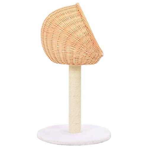 Homgoday Katzenbaum mit Kratzbaum aus natürlichem Weidenholz, Katzenspielzeug, Katzenspielzeug, Kratzbaum für Katzen, Kratzbaum w Homgoday Katzenbaum mit Kratzbaum aus natürlichem Weidenholz, Katzenspielzeug, Katzenspielzeug, Kratzbaum für Katzen, Kratzbaum w von Homgoday