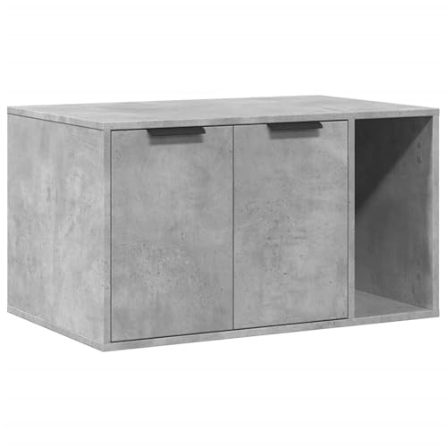 Homgoday Katzenklo Betongrau 80x50x45 cm Holzwerkstoff Haustierzaun Model857736 Homgoday Katzenklo Betongrau 80x50x45 cm Holzwerkstoff Haustierzaun Model857736 von Homgoday