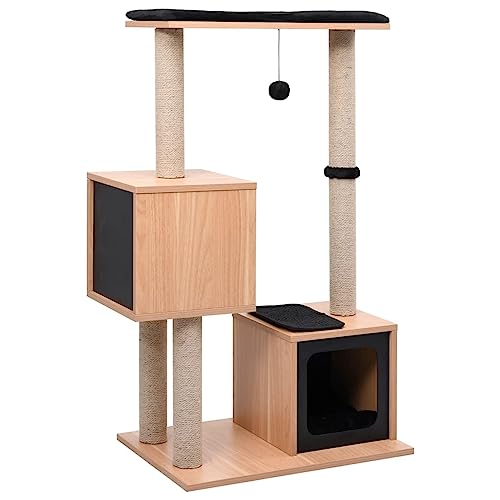 Homgoday Katzenspielzeug, Katzenbaum mit Sisal-Kratzteppich 104 cm, Katzenspielzeug, Katzenspielzeug, Kratzbaum für Katzen, Kratzbaum Model170924 Homgoday Katzenspielzeug, Katzenbaum mit Sisal-Kratzteppich 104 cm, Katzenspielzeug, Katzenspielzeug, Kratzbaum für Katzen, Kratzbaum Model170924 von Homgoday
