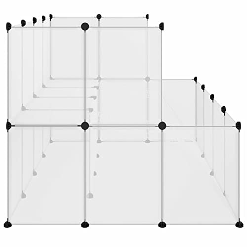 Homgoday Kleintierkäfig Transparent 143x107x93 cm PP und Stahl Gartenmöbel Balkonmöbel Terrassenmöbel Terrassenmöbel für Garten Terrasse Balkon Homgoday Kleintierkäfig Transparent 143x107x93 cm PP und Stahl Gartenmöbel Balkonmöbel Terrassenmöbel Terrassenmöbel für Garten Terrasse Balkon von Homgoday