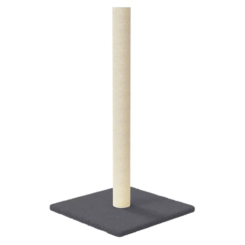 Homgoday Kratzs?ULE Dunkelgrau 35x35x70 cm Katzenkratzbaum Model171680 von Homgoday