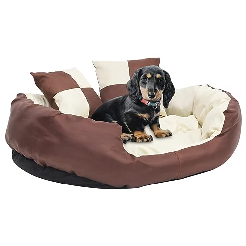 Homgoday Möbeldekoration, wendbares Hundekissen, waschbar, cremefarben, 85 x 70 x 20 cm, für Innen- und Außenmöbel für Wohnzimmer, Büro Homgoday Möbeldekoration, wendbares Hundekissen, waschbar, cremefarben, 85 x 70 x 20 cm, für Innen- und Außenmöbel für Wohnzimmer, Büro von Homgoday