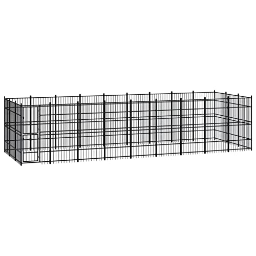 Homgoday Outdoor Hundehütte Stahl 24,88 m², Hundehütte Welpenlaufstall, Garten Laufstall Zaun Kistengehege Käfig, Laufstall geeignet für Hunde, Welpen, Katzen & Kaninchen, Tiere & Haustierbedarf Homgoday Outdoor Hundehütte Stahl 24,88 m², Hundehütte Welpenlaufstall, Garten Laufstall Zaun Kistengehege Käfig, Laufstall geeignet für Hunde, Welpen, Katzen & Kaninchen, Tiere & Haustierbedarf von Homgoday