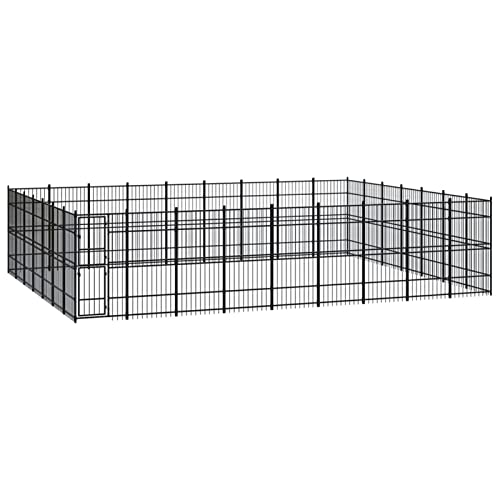 Homgoday Outdoor Hundehütte Stahl 58,06m², Hundehütte Welpenlaufstall, Garten Laufstall Zaun Kistengehege Käfig, Laufstall geeignet für Hunde, Welpen, Katzen & Kaninchen, Tiere & Haustierbedarf Homgoday Outdoor Hundehütte Stahl 58,06m², Hundehütte Welpenlaufstall, Garten Laufstall Zaun Kistengehege Käfig, Laufstall geeignet für Hunde, Welpen, Katzen & Kaninchen, Tiere & Haustierbedarf von Homgoday