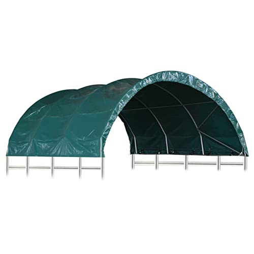 Homgoday Viehzelt, PVC, Grün, 3,7 x 3,7 m Homgoday Viehzelt, PVC, Grün, 3,7 x 3,7 m von Homgoday