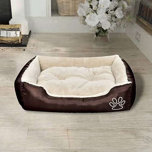 Homgoday Warmes Hundebett mit gepolstertem Kissen M, Möbel für Haus Innen Außen Wohnzimmer Schlafzimmer d Homgoday Warmes Hundebett mit gepolstertem Kissen M, Möbel für Haus Innen Außen Wohnzimmer Schlafzimmer d von Homgoday