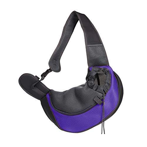 Homieco Katzen Hunderucksack, Haustier Umhängetasche, Hundetragetasche Outdoor Tragetasche Hund, Hunde Tragetaschen für Reisen, Fahrrad, Wandern, Einkaufen von Homieco