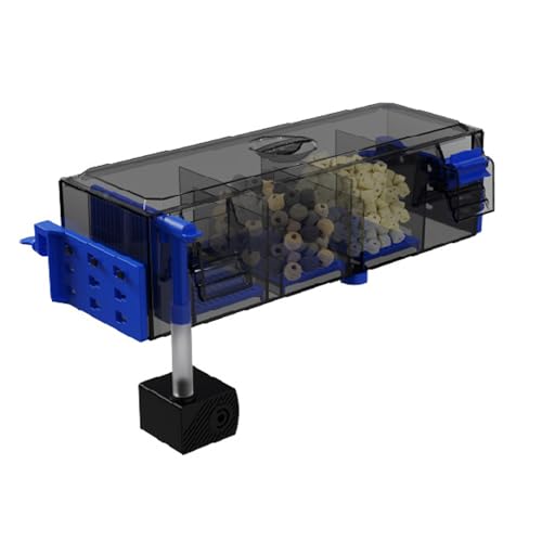 Hominas Aquarium Außenfilter, Aquarien Außenfilter Clip on Filter Wasserfall Außenfilter zum Aufhängen Wasserfilter für Kleine Aquarien von Hominas