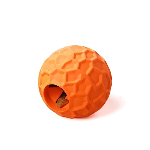 Hundespielzeug Ball mit Snack-Ausgabe Hund Feeder Ball Ø 6 cm Orange Hunde Naturkautschuk Bälle Interaktives Kauspielzeug Welpe Intelligenz Bälle für Große Kleine Hunde Zahnreinigung Kauen Training Hundespielzeug Ball mit Snack-Ausgabe Hund Feeder Ball Ø 6 cm Orange Hunde Naturkautschuk Bälle Interaktives Kauspielzeug Welpe Intelligenz Bälle für Große Kleine Hunde Zahnreinigung Kauen Training von Homirty