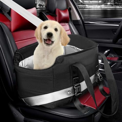 Hundesitz Auto Rückbank, Haustier-Tragetasche, Waschbare Tragbare Haustier-Reisetasche für Kleine und Mittelgroße Hunde und Katzen, Outdoor-Autoreisen, Wandern von Homlynn