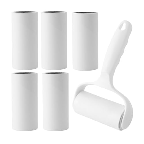 Homoyoyo 1 Satz Pet Haarentferner Set Wiederverwendbare Fusselrolle für Hunde und Katzen mit Ersatzpapierrollen Effektiver Tierhaarentferner für Kleidung Möbel und Homoyoyo 1 Satz Pet Haarentferner Set Wiederverwendbare Fusselrolle für Hunde und Katzen mit Ersatzpapierrollen Effektiver Tierhaarentferner für Kleidung Möbel und von Homoyoyo