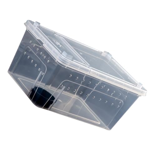 Homoyoyo 1 Satz Transparente Reptilien Zuchtbox Teiliges für Spinnen Geckos Schlangen und Schildkröten Hochtransparentes Futterbehälter mit Belüftungslöchern für Optimales Homoyoyo 1 Satz Transparente Reptilien Zuchtbox Teiliges für Spinnen Geckos Schlangen und Schildkröten Hochtransparentes Futterbehälter mit Belüftungslöchern für Optimales von Homoyoyo