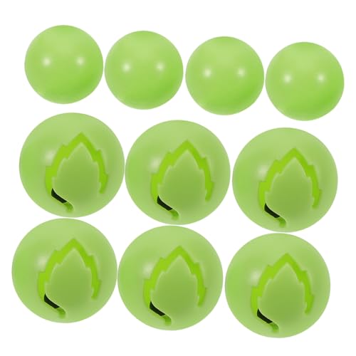 Homoyoyo 10 Stück Teiliges Katzenspielzeug Glockenbälle Sichere Leichte Füllung Hohl Charmantes Design Interaktive Spielbälle für Katzen Ersatzfüllung für Katzenspielzeug Homoyoyo 10 Stück Teiliges Katzenspielzeug Glockenbälle Sichere Leichte Füllung Hohl Charmantes Design Interaktive Spielbälle für Katzen Ersatzfüllung für Katzenspielzeug von Homoyoyo
