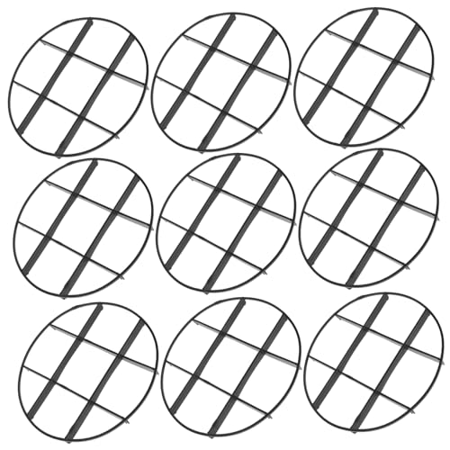 Homoyoyo 10er Set Pflanzenuntersetzer Mit Drainage - Runde Blumentopf-Ständer Erhöhte Füße Für Optimale Wasserableitung Ideal Für Töpfe Und Vasen Und Stabil Perfekte Lösung Für von Homoyoyo