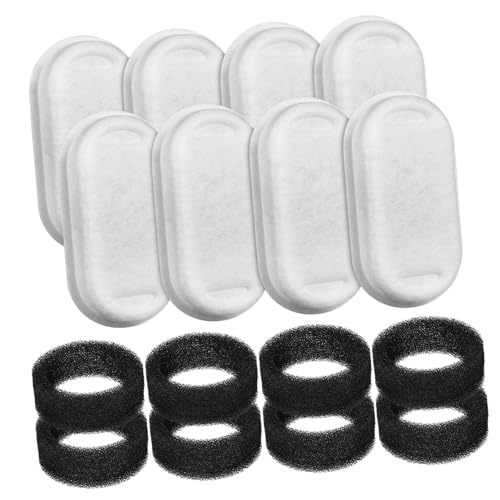 Homoyoyo 16 Stück Ersatzfilter Für Katzenbrunnen - Kompatibel Mit 2L/32L/4L Edelstahl Trinkbrunnen - Inklusive Kohle Und Schaumfilter Für Frisches Und Sauberes Trinkwasser Für Homoyoyo 16 Stück Ersatzfilter Für Katzenbrunnen - Kompatibel Mit 2L/32L/4L Edelstahl Trinkbrunnen - Inklusive Kohle Und Schaumfilter Für Frisches Und Sauberes Trinkwasser Für von Homoyoyo