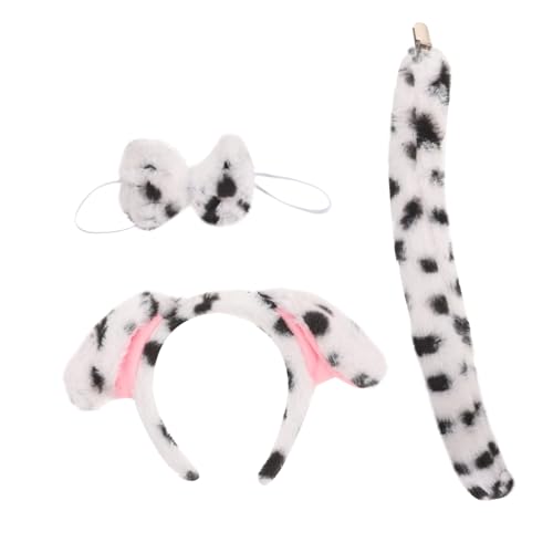 Homoyoyo 1satz Cosplay Hundekostüm Mit Haarreif Und Fliege Plüsch Tierohren Für Tier-mottopartys Rollenspiele Fotografie Und Halloween-Dekoration Homoyoyo 1satz Cosplay Hundekostüm Mit Haarreif Und Fliege Plüsch Tierohren Für Tier-mottopartys Rollenspiele Fotografie Und Halloween-Dekoration von Homoyoyo