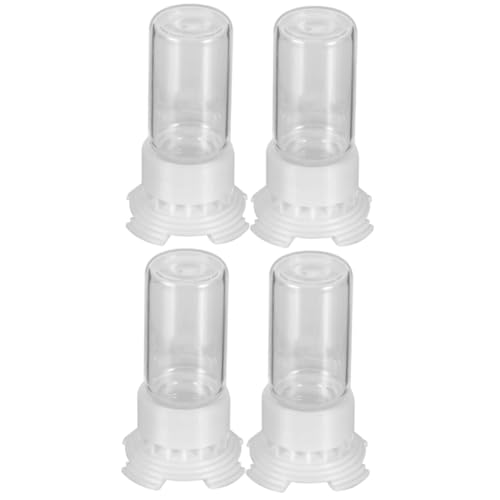 Homoyoyo 2 Stück Ameisenwasser Spender 5 Ml Für Ameisenfarm - Automatischer Wasserspender Für Reptilien Und Mikro-Tierfutter Transparente Mini Futterbox Und Zubehör Für Ameisennester von Homoyoyo