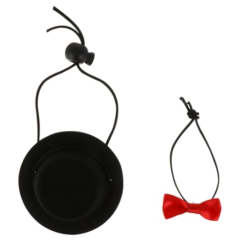 Homoyoyo 2 Stück Teiliges Haustier Kostümset Hut und Fliege für Kleine Wie Meerschweinchen Chinchillas und Lustige Accessoires für Festliche Anlässe und Fotoshootings Design Bequem und Homoyoyo 2 Stück Teiliges Haustier Kostümset Hut und Fliege für Kleine Wie Meerschweinchen Chinchillas und Lustige Accessoires für Festliche Anlässe und Fotoshootings Design Bequem und von Homoyoyo
