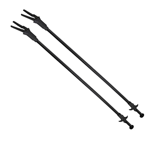 Homoyoyo 2 Stücke 50 cm Lange Zangen Für Aquarium-Pflanzen – Gerade Und Gebogene Pinzetten Aus Robustem Material in Elegantem Schwarz - Ideal Für Die Pflege Und Das Arrangement Von von Homoyoyo